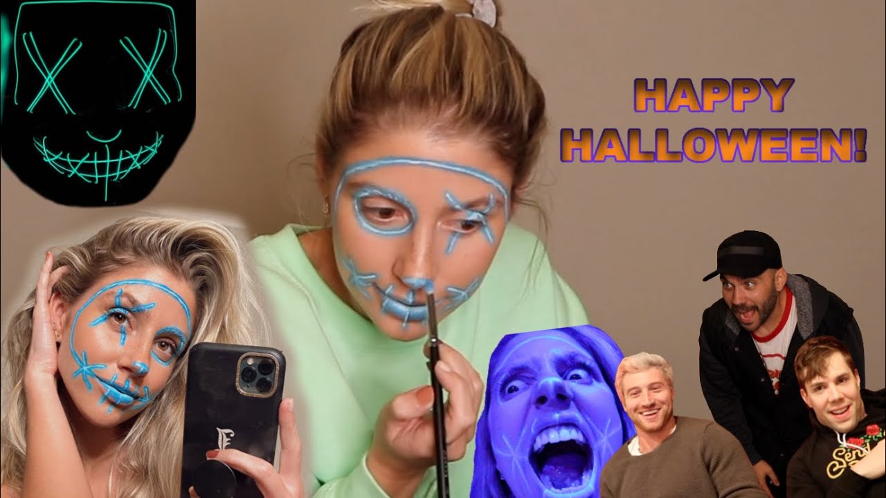 Easy Purge Halloween Makeup!