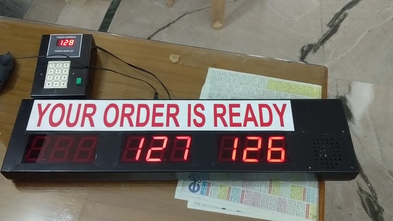Token Calling Display 3 x 3 module