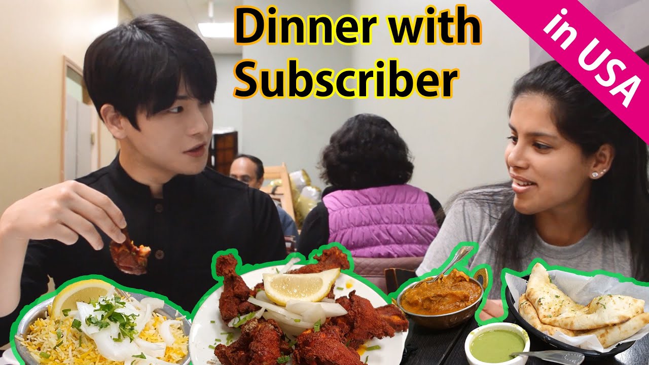 When Korean Eat Indian Food in USA | Indian Food in Silicon Valley