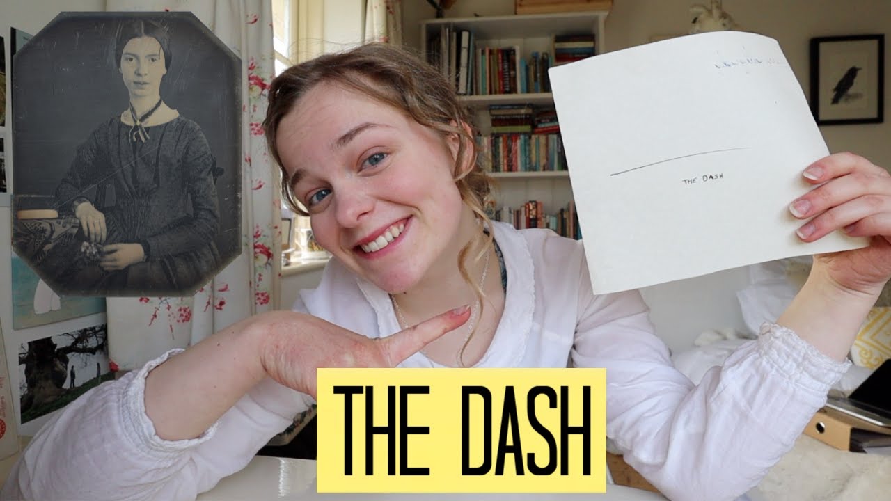 An Introduction to THE DASH & Emily Dickinson (pit-stop punctuation)
