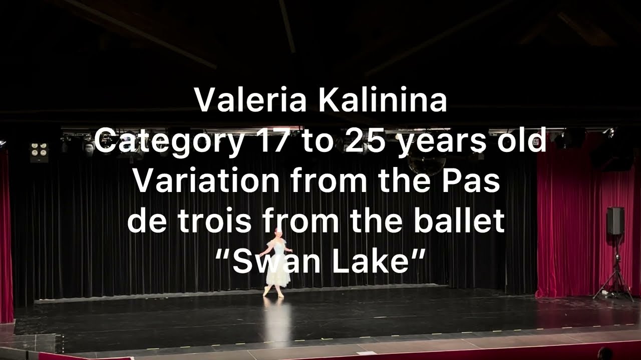 Valeria Kalinina, Category 17 to 25 years old.