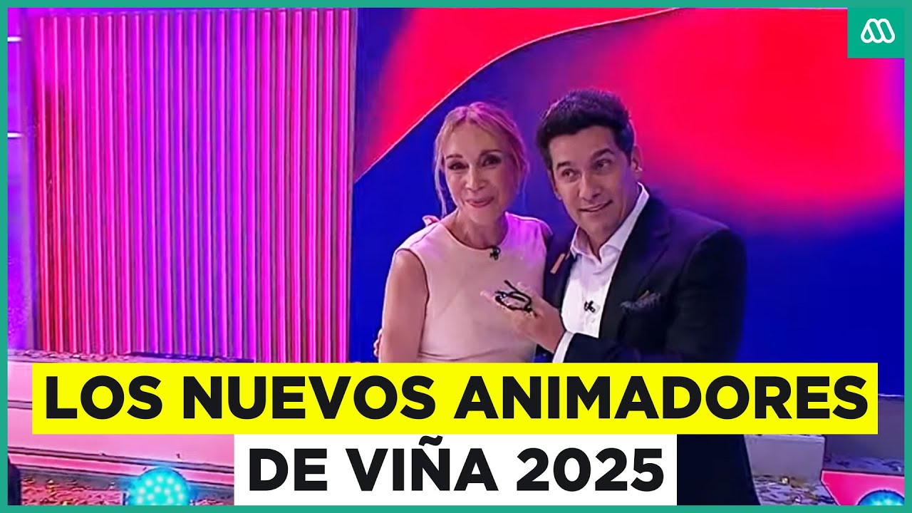 Karen Doggenweiler y Rafael Araneda son los nuevos animadores del Viña 2025