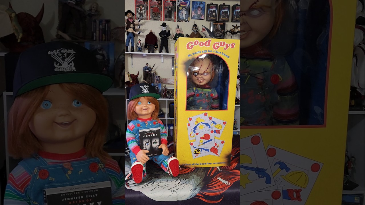 Neca Bride of Chucky LifeSize Prop Replica Doll Unboxing 