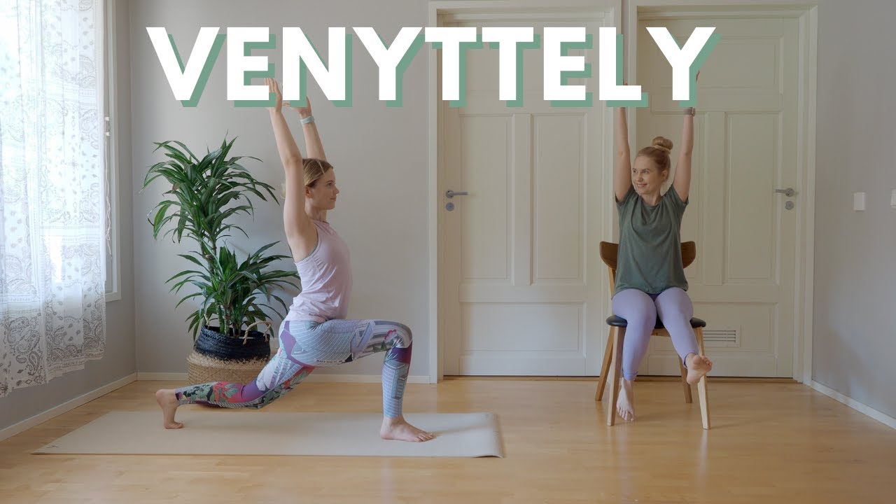 VENYTTELY 30MIN | Staattisia ja dynaamisia venytyksiä | kotitreeni