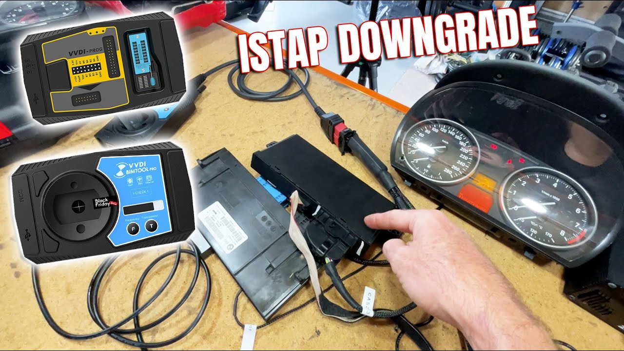 VVDI Prog CAS3 And BIMTool Bench TEST PLATFORM: ISTAP Downgrade