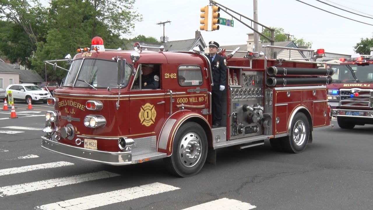 Clinton,NJ Fire Department & First Aid Anniversary Parade 5/20/17