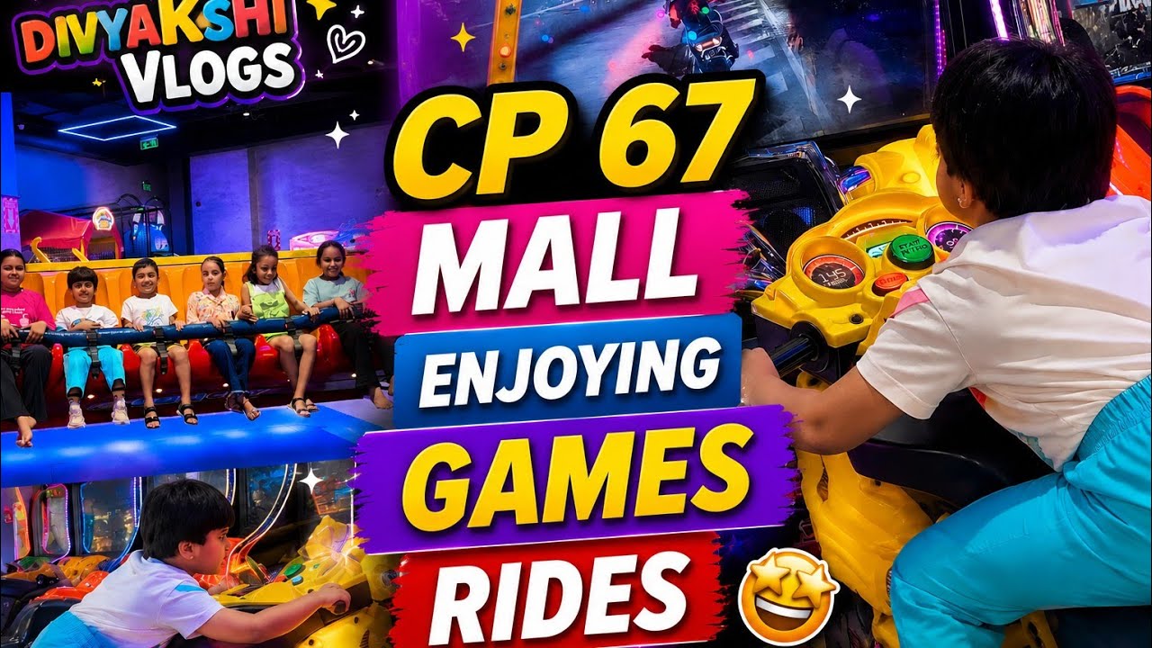 CP67 Game Zone Adventure | Sunday Outing Vlog | Divyakshi Vlogs