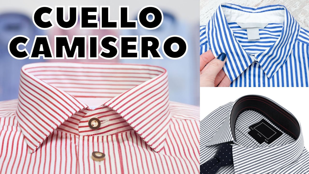CONFECCIÓN DEL CUELLO CAMISERO PASO A PASO PARA PRINCIPIANTES