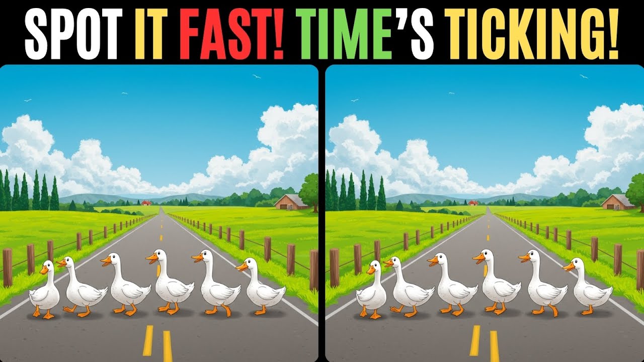 Найдите отличия 🧩 Эпический марафон головоломок! 🔍 Готовы к этому? 🧠🎯 #40