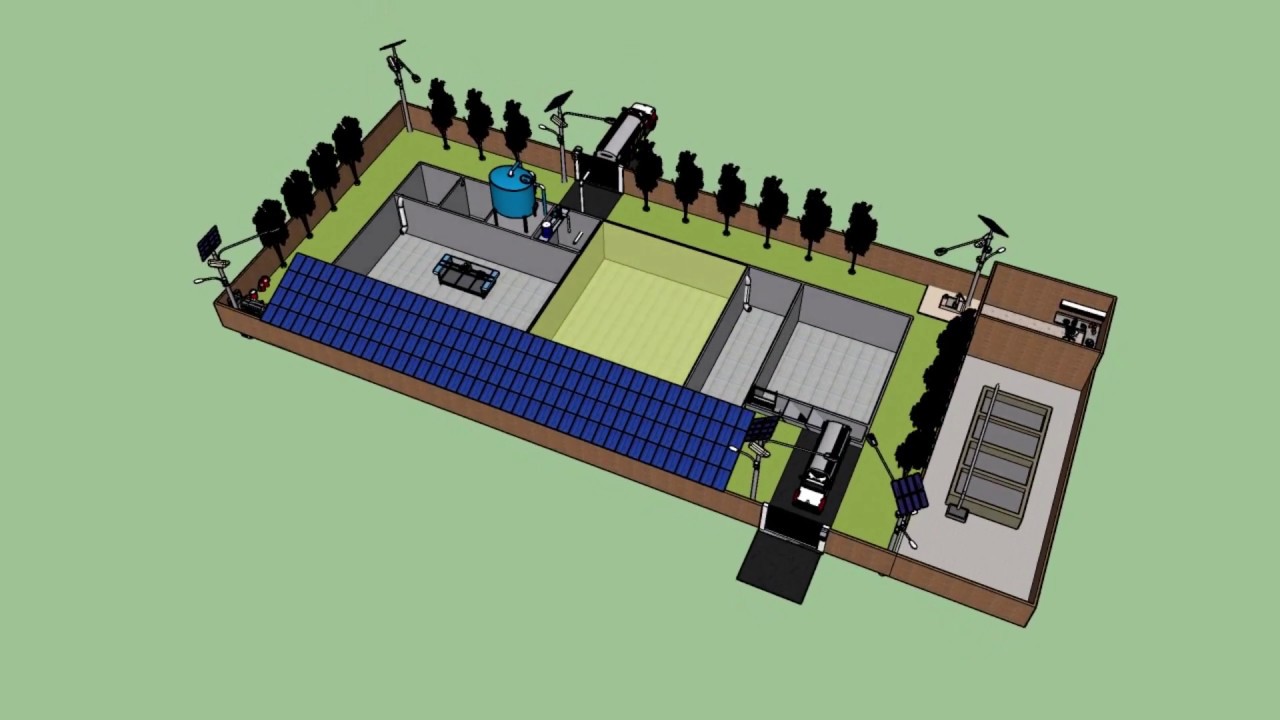 Fecal Sludge Treatment process design - NYBES