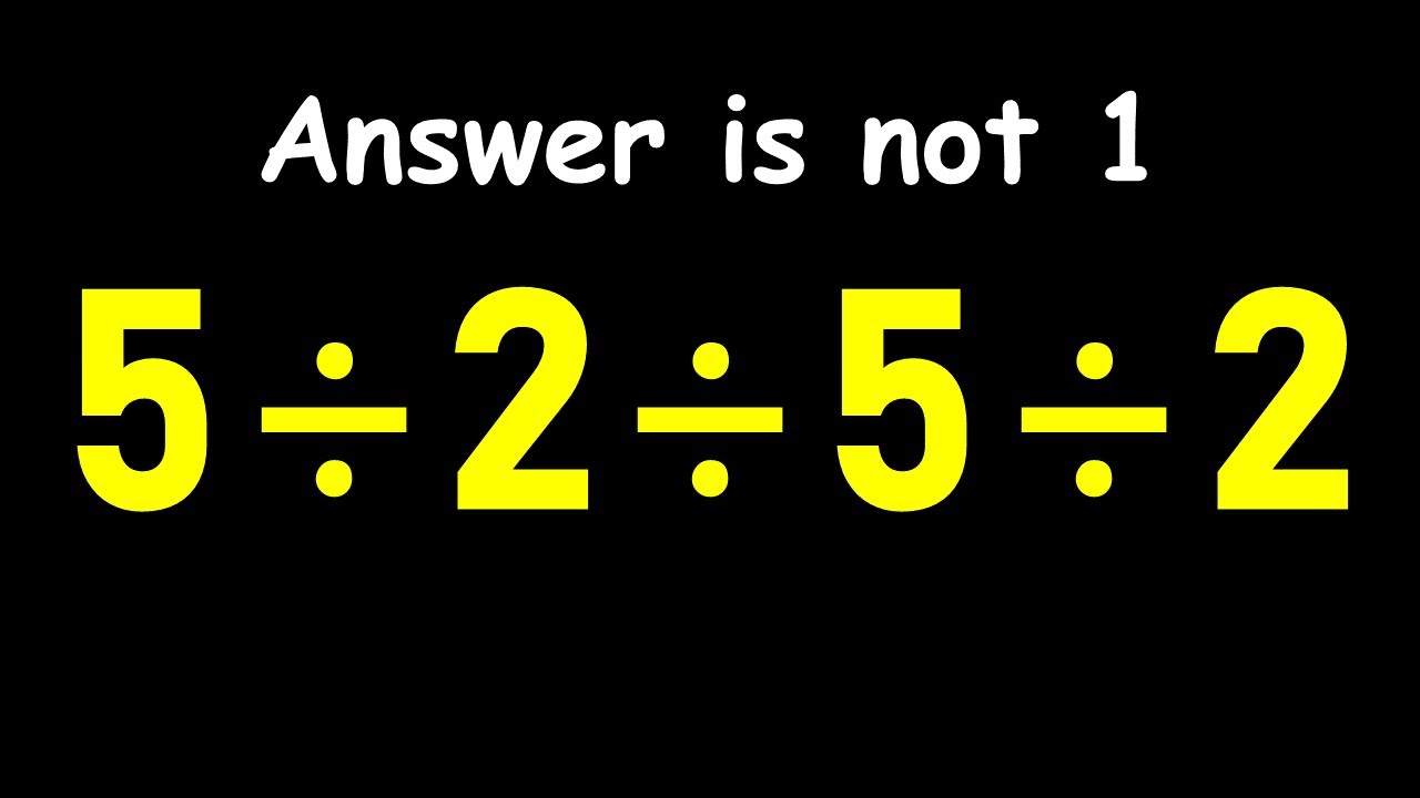 Try Solving This Tricky Math Expression!