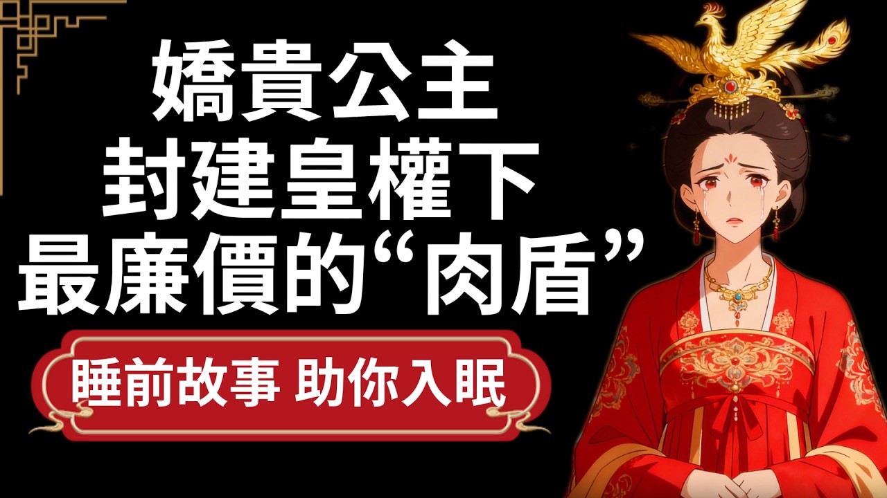 【睡眠故事】把嬌貴公主投餵給野獸！揭開大唐公主和親的殘酷真相，她的人生到底有多悲慘？#睡前故事 #歷史故事 #助眠 #小二講歷史 #和親公主 #大唐歷史