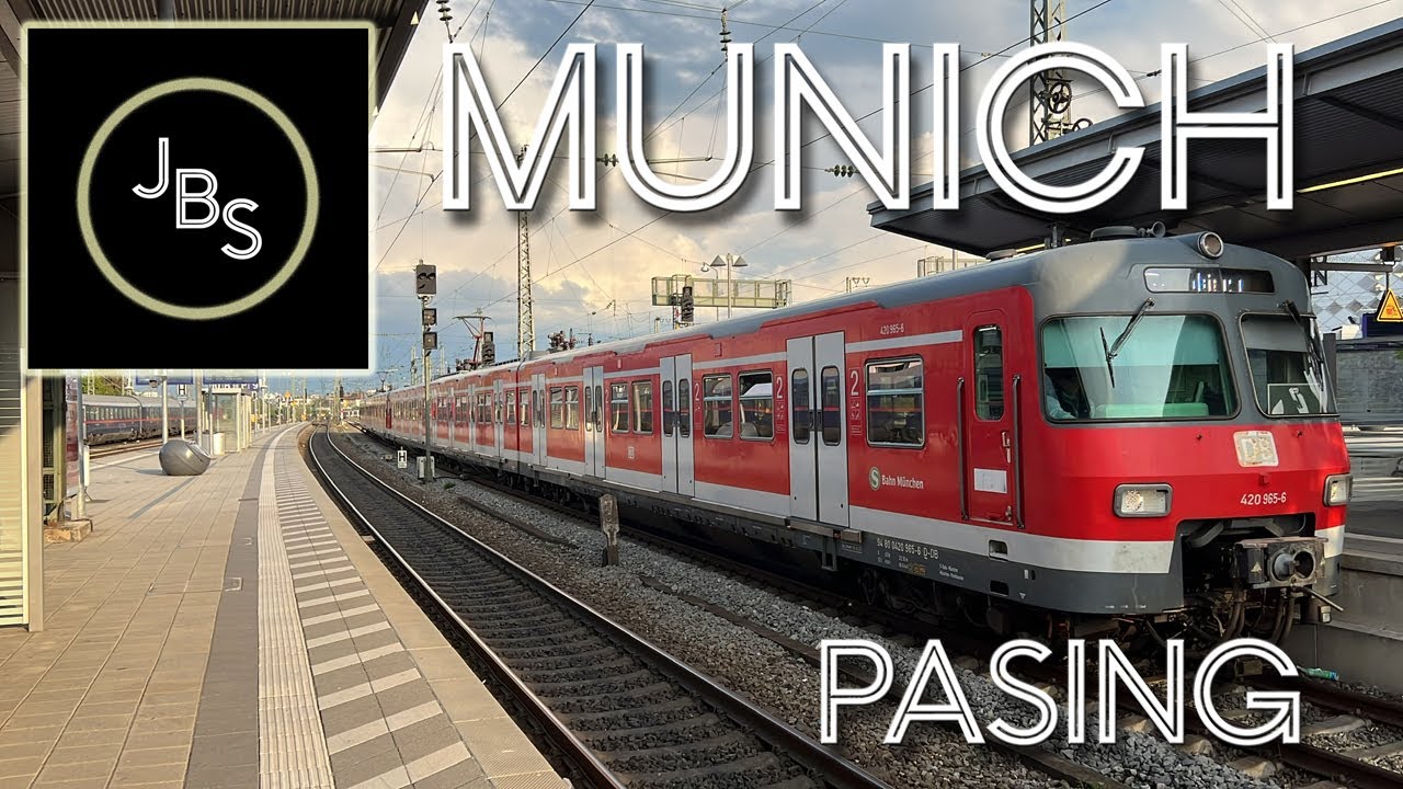 Zug in München - Pasing - Trains at Munich - Pasing