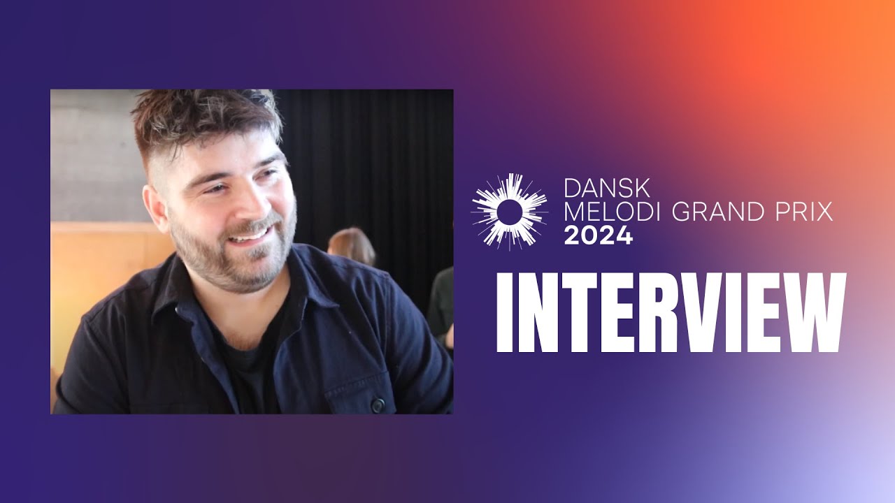 Janus Wiberg interview - I Need Your Love (Dansk Melodi Grand Prix 2024 pressemøde)