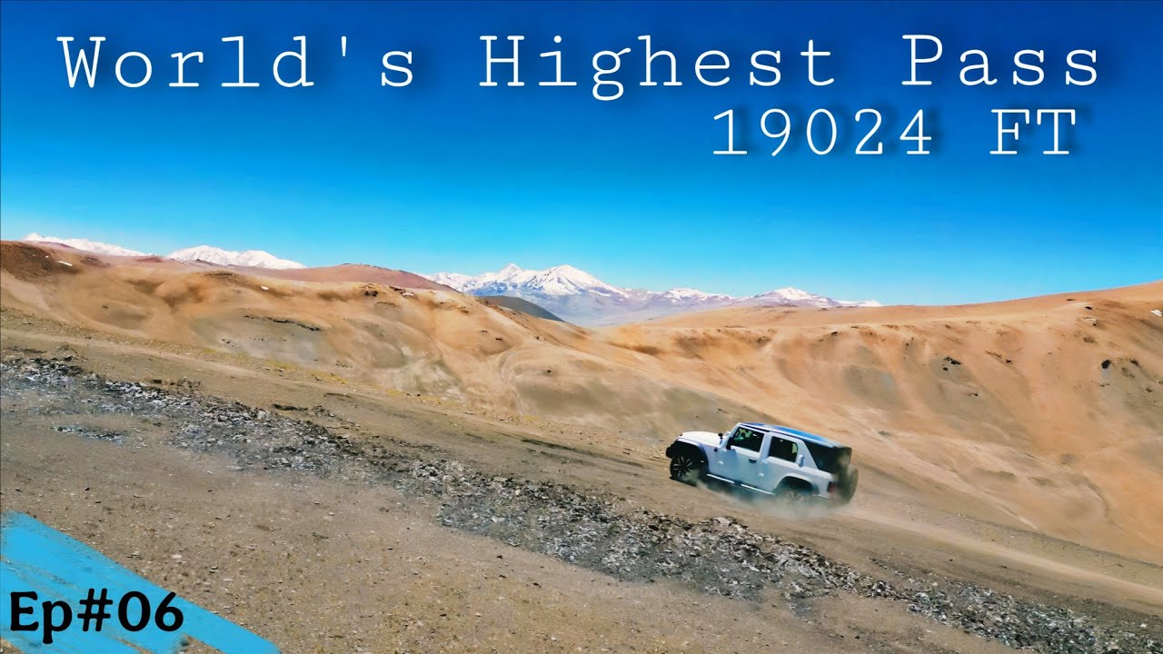 Going To World's Highest Motorable Pass @ 19024 Ft | Umling La - Demchok