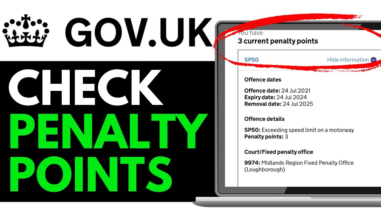 How to Check Penalty Points on Driving Licence UK 2025 (RIGHT WAY)