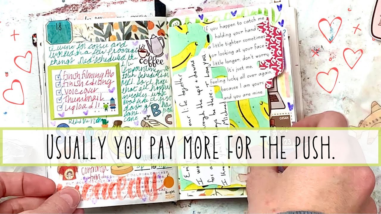 Creative Journaling and Daily Memory Keeping in my A6 Hobonichi Techo Journal | Journal with Me