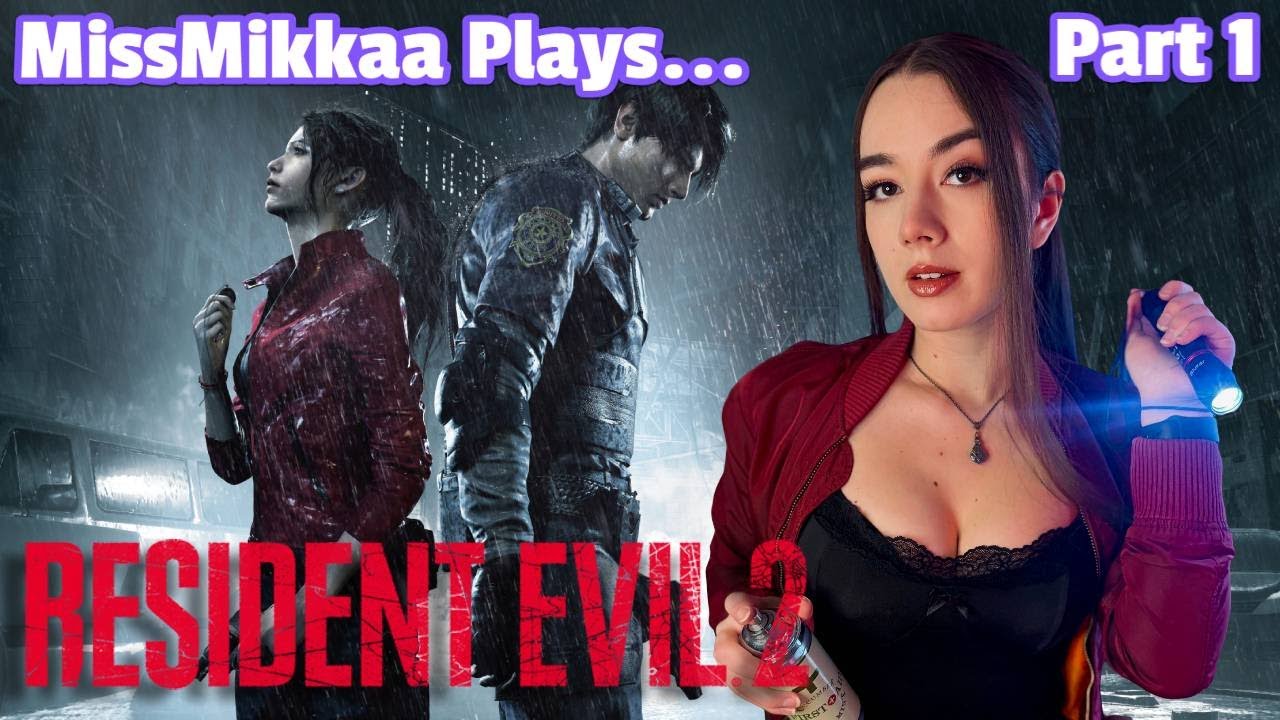 Let's Play Resident Evil 2 (2019) [Hardcore Difficulty] | Part 1 | MissMikkaa