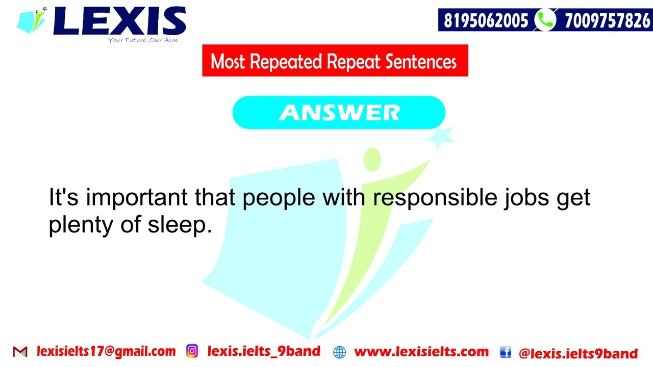 PTE Repeat Sentence - NOVEMBER AND DECEMBER 2022| EXAM LEVEL