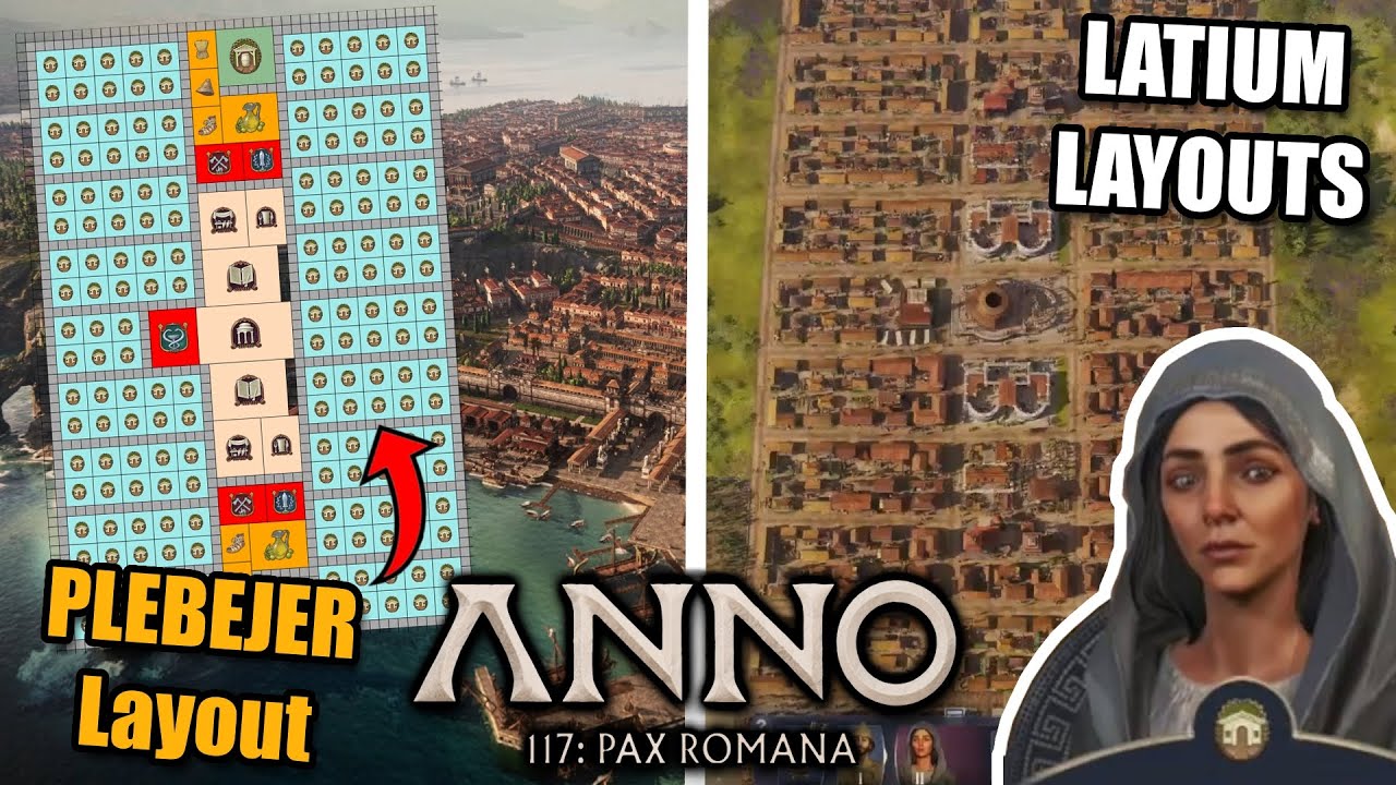 So einfach baut ihr STUFE 2 in LATIUM - Effizientes PLEBEJER LAYOUT für ANNO 117!
