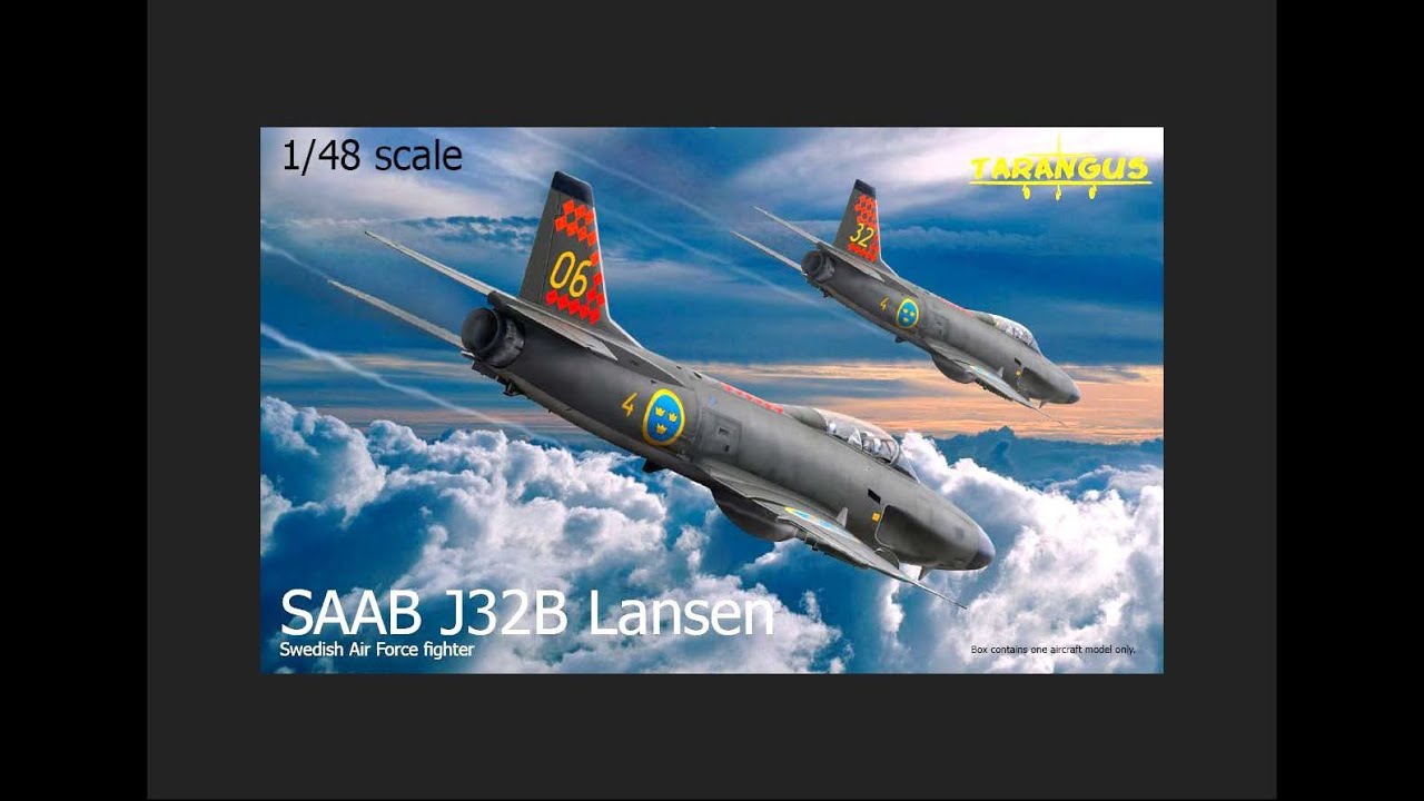 Tarangus 1/48 SAAB J32B Lansen