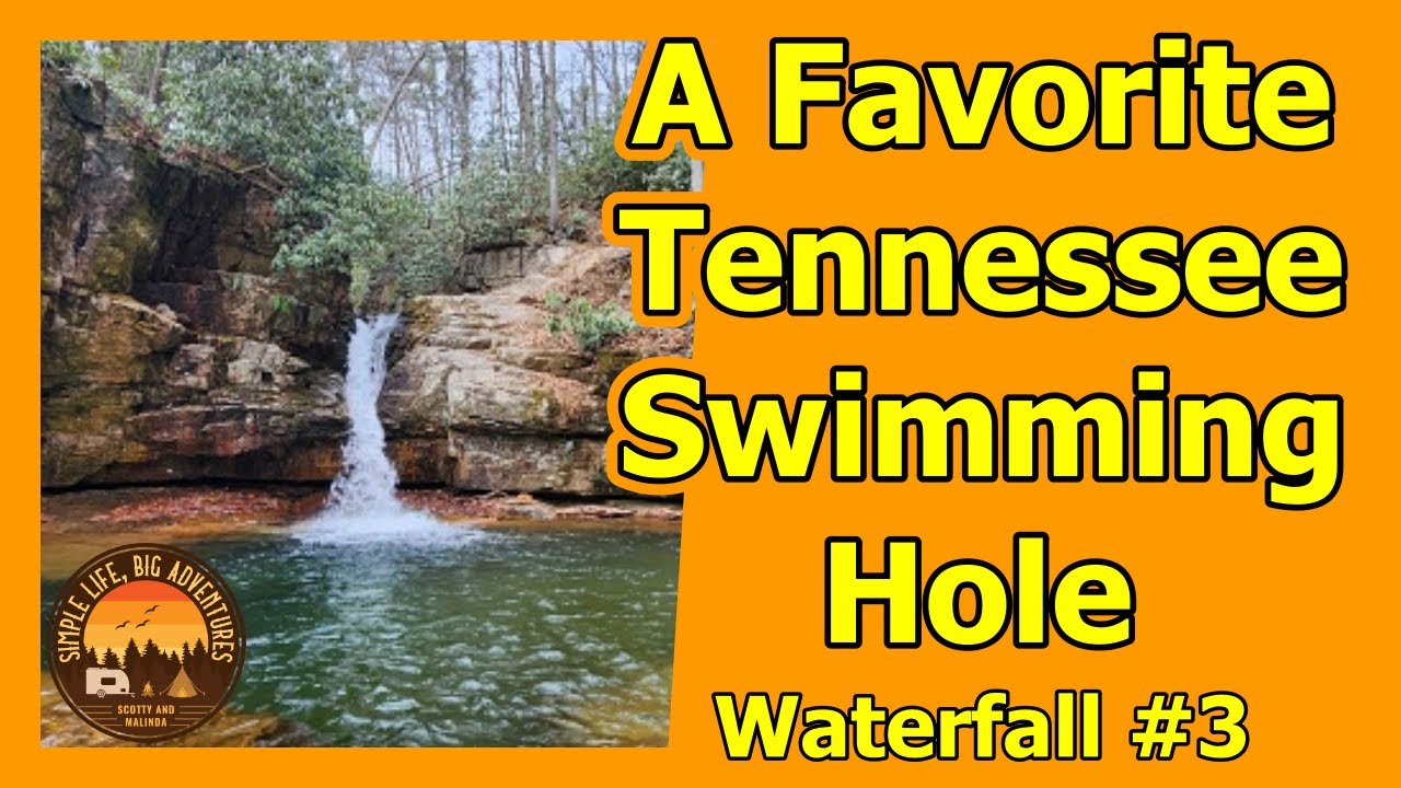 Blue Hole Falls in Elizabethton, Tennessee