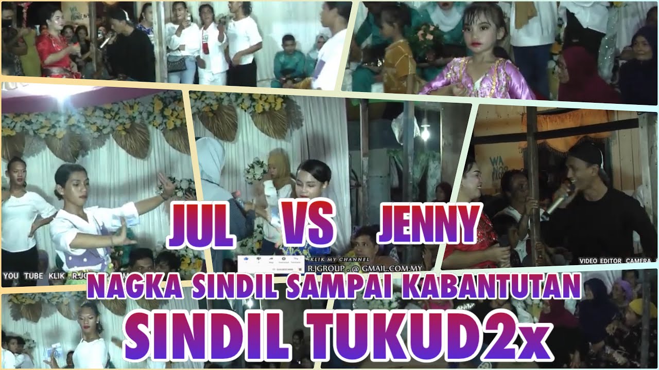 SINDIL COMEDY TUKUD TUKUD JUL&JENNY SAMPAI BANTUT NA SINDIL PULAU GAYA.RJGROUP-011-25284042