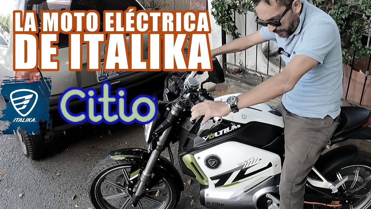 MOTO ELÉCTRICA DE ITALIKA: CITIO