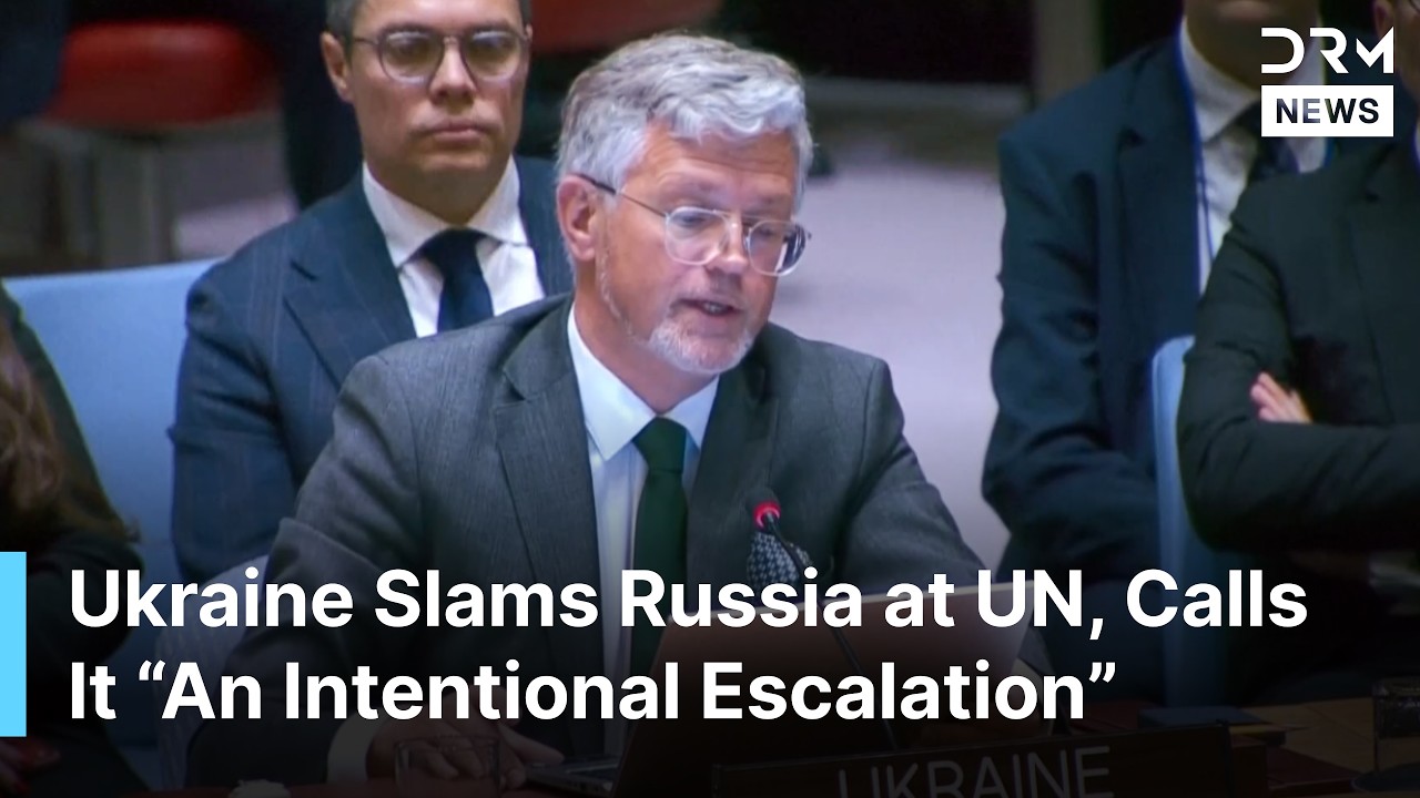 Ukraine Amb. Blasts Russia Over Drone Strike on Romanian Civilians, Demands Action at UN | AC1N