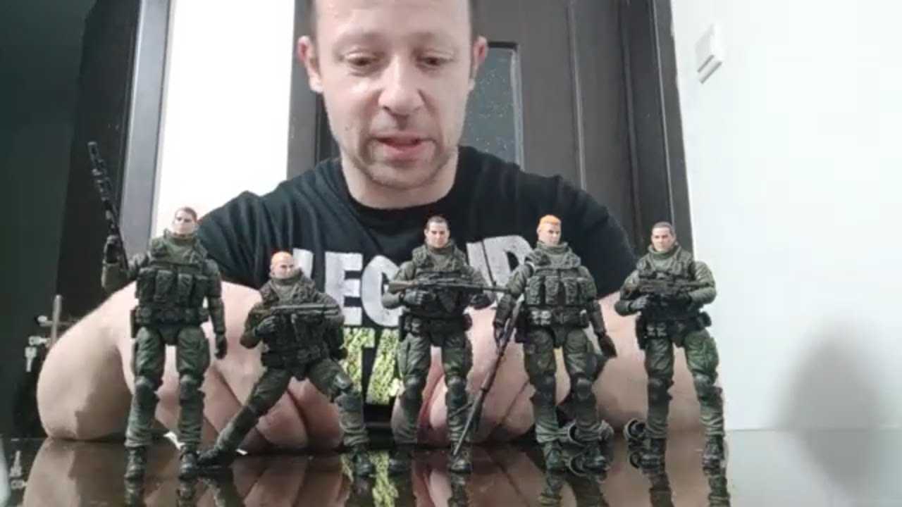 Набор фигурок русской морской пехоты от Joy Toy в масштабе 1:18. Я очень хотел, чтобы они мне пон...
