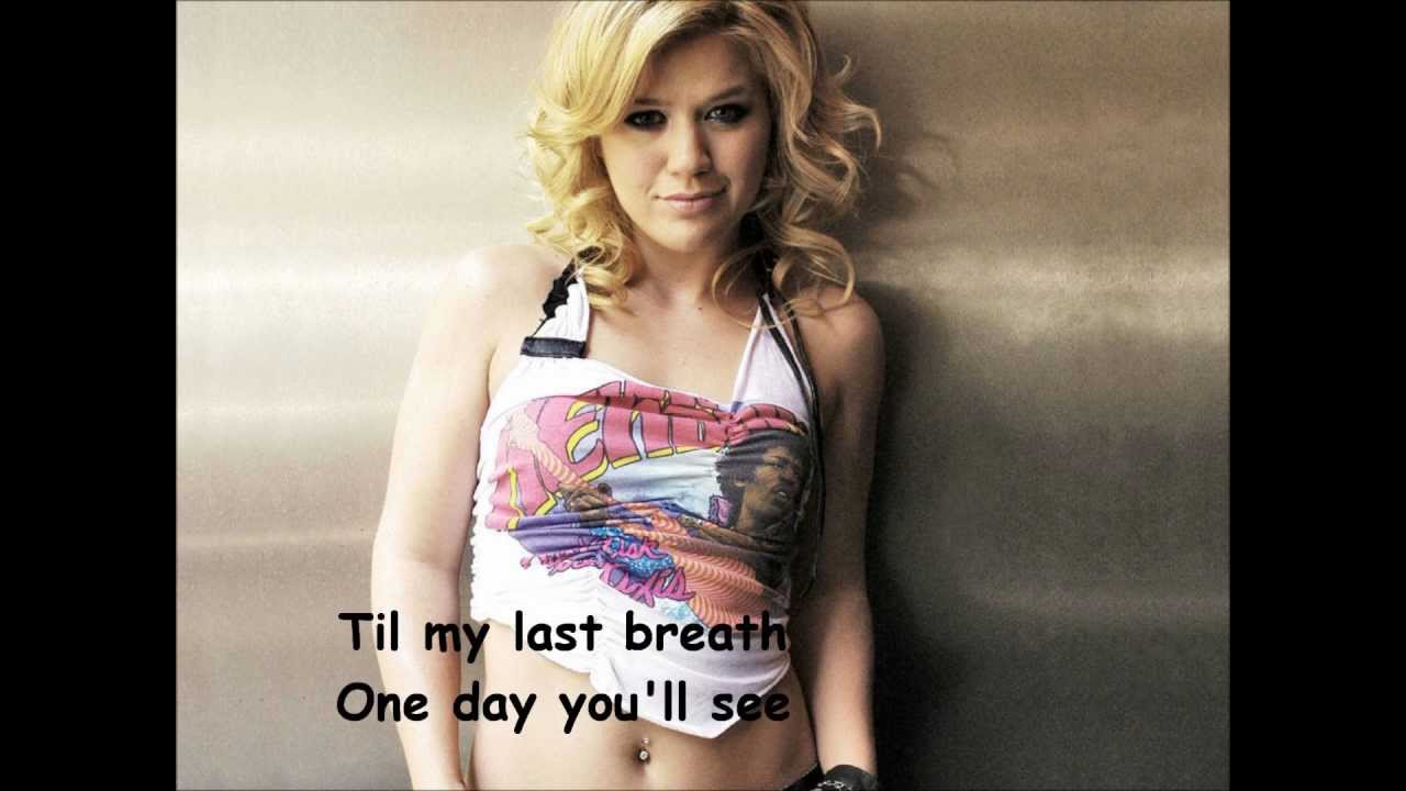 Kelly Clarkson - One day (lyrics)