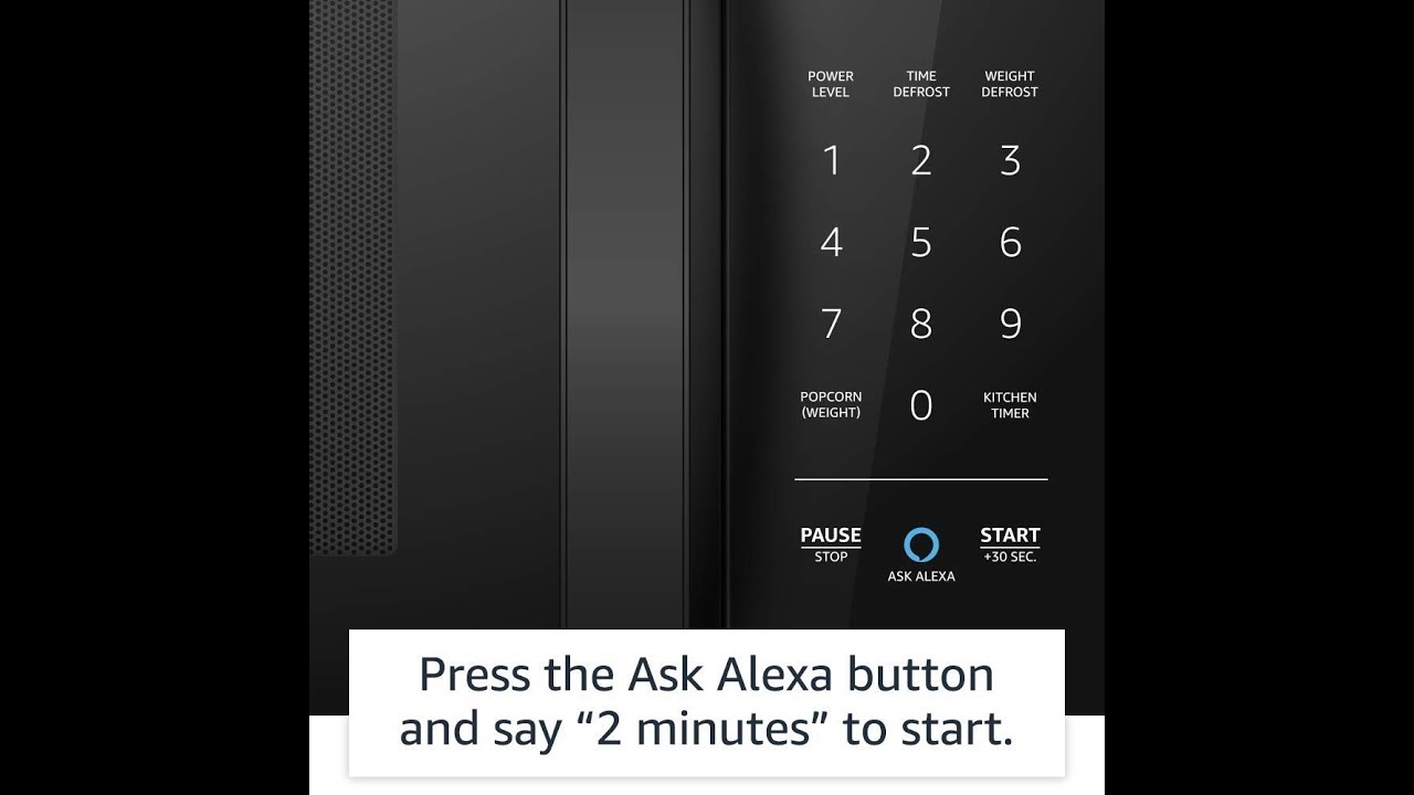 Умная микроволновая печь AmazonBasics Microwave