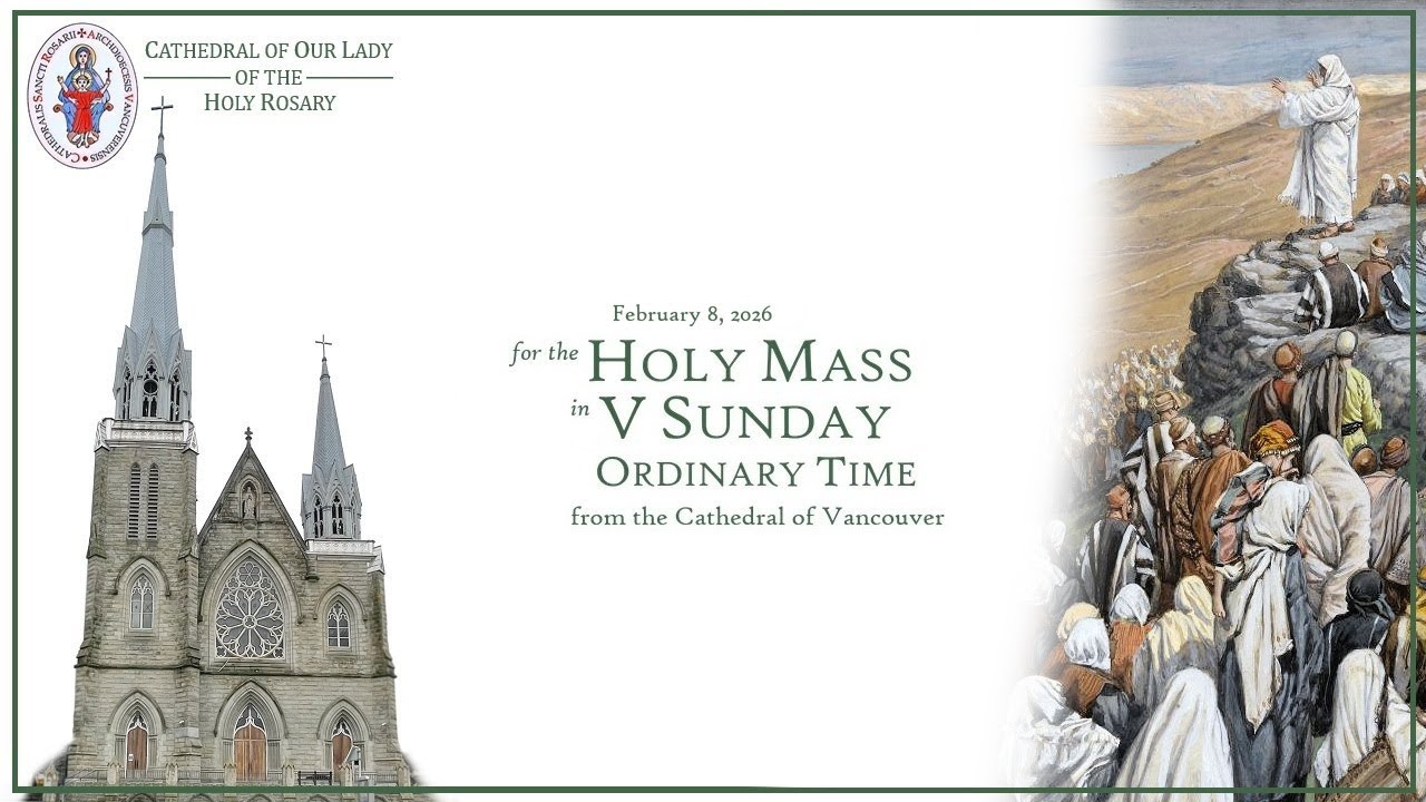 Vancouver Cathedral Live - Sunday, February 8 at 11 AM