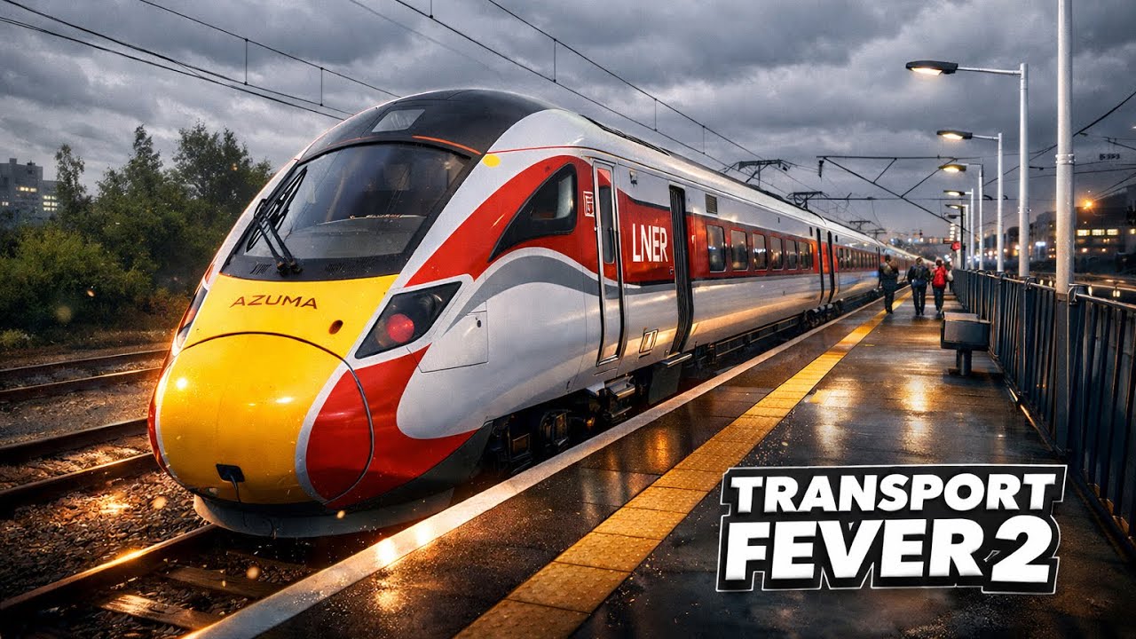 LNER Azuma - Cabin view - Transport Fever 2