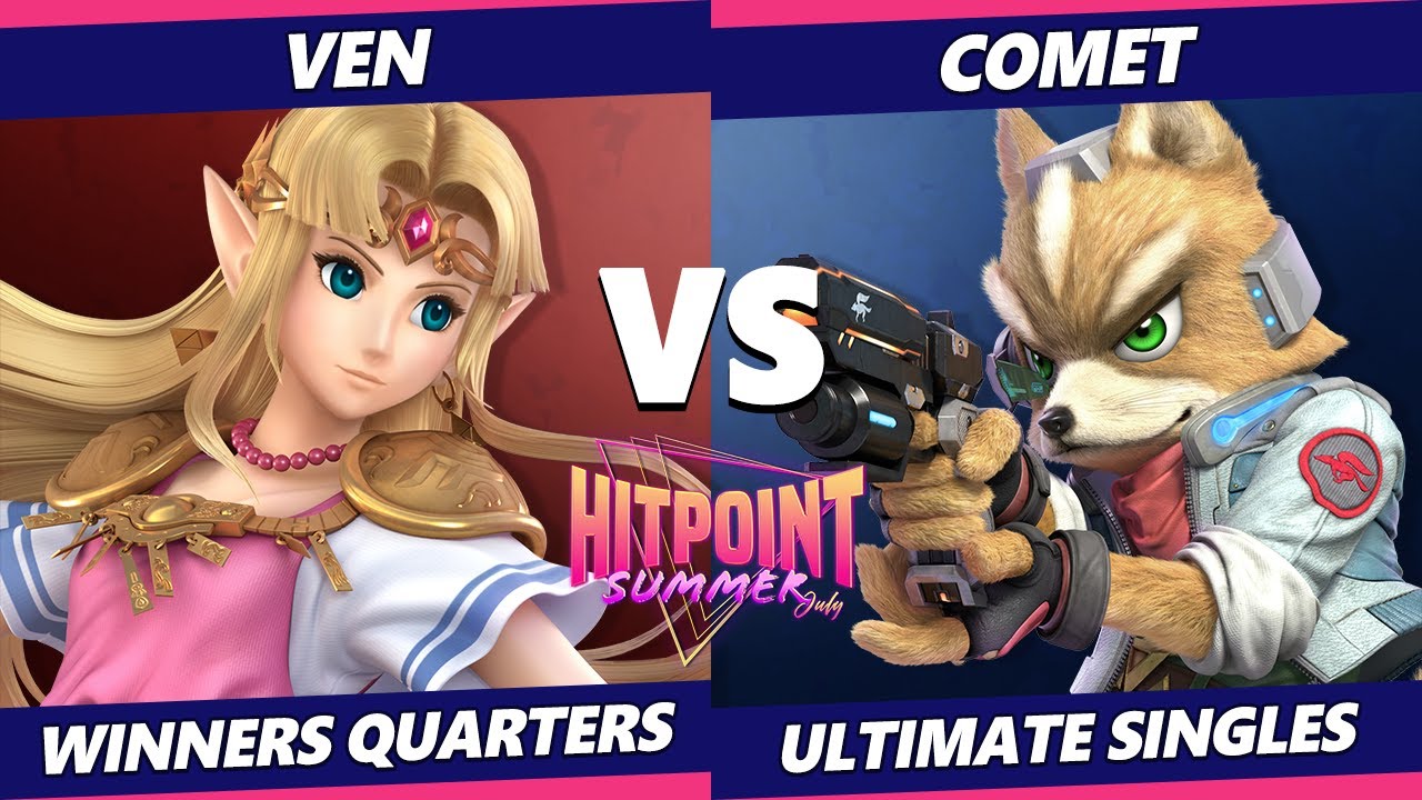 Hitpoint Summer July Winners Quarters - Ven (Zelda) Vs. Comet (Fox) SSBU Ultimate Tournament