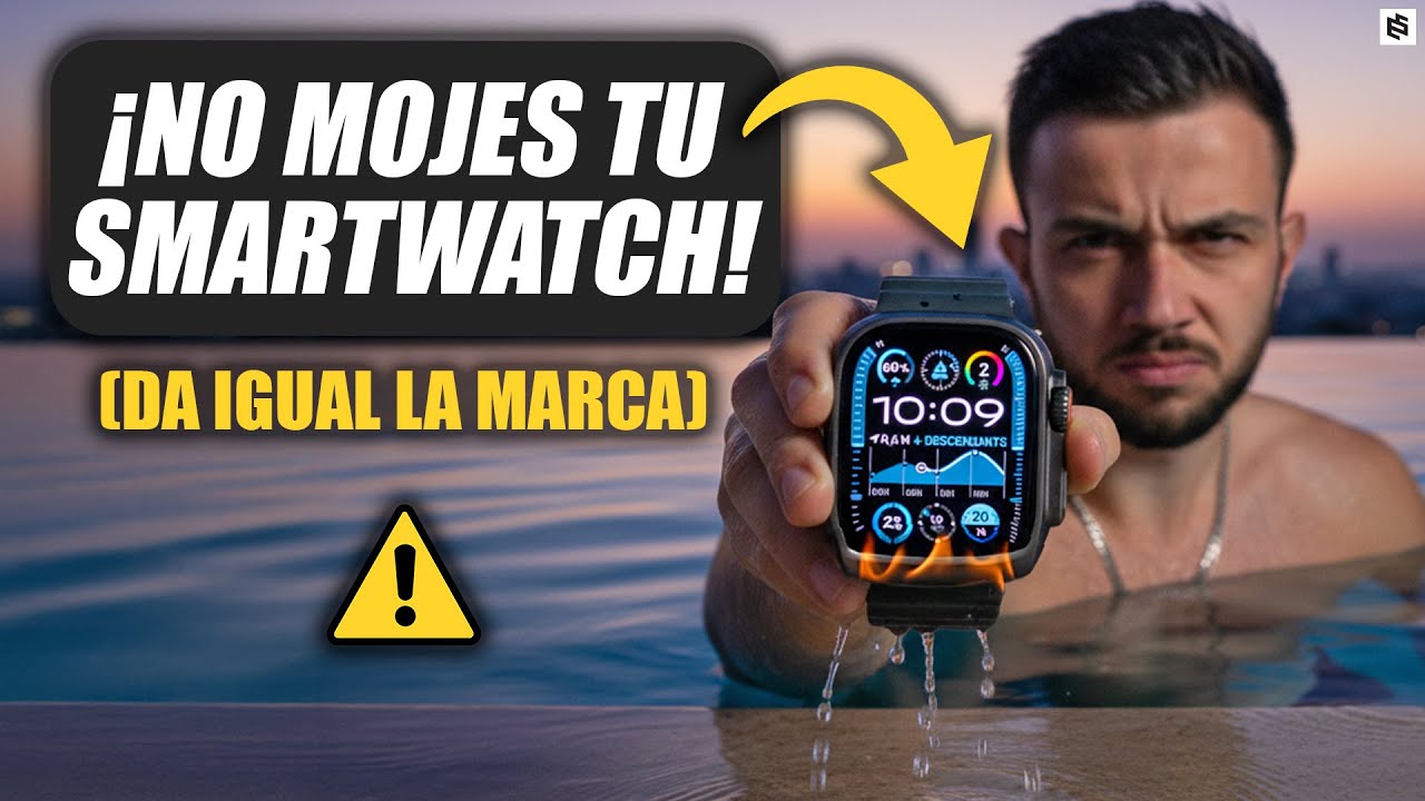 NOS ENGA&Ntilde;AN!😡Los SMARTWATCH SUMERGIBLES NO RESISTEN AL AGUA