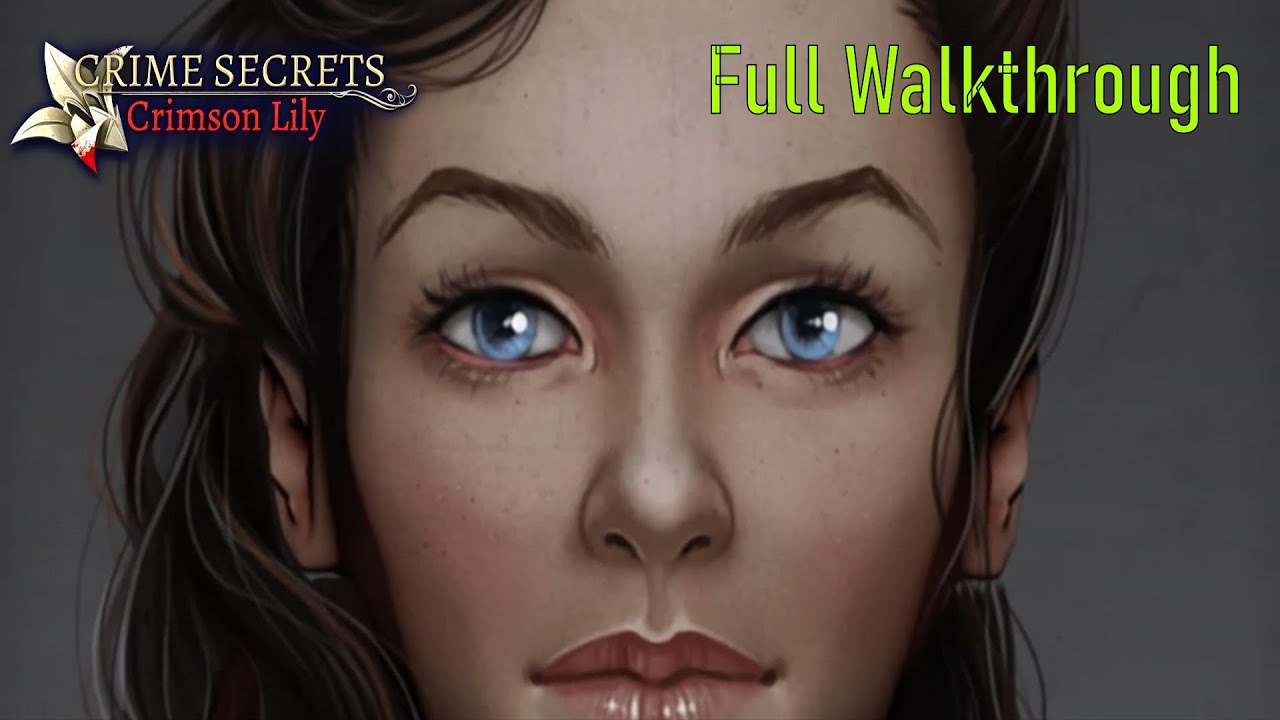 Let's Play - Crime Secrets - Crimson Lily - Full Walkthrough