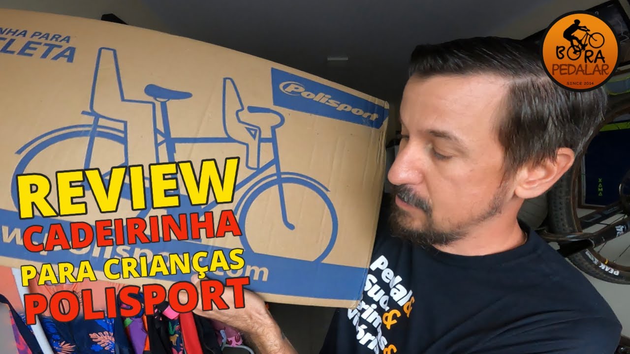 REVIEW - Cadeirinha para Crianças com SIMPLES Montagem em QUALQUER Bicicleta!