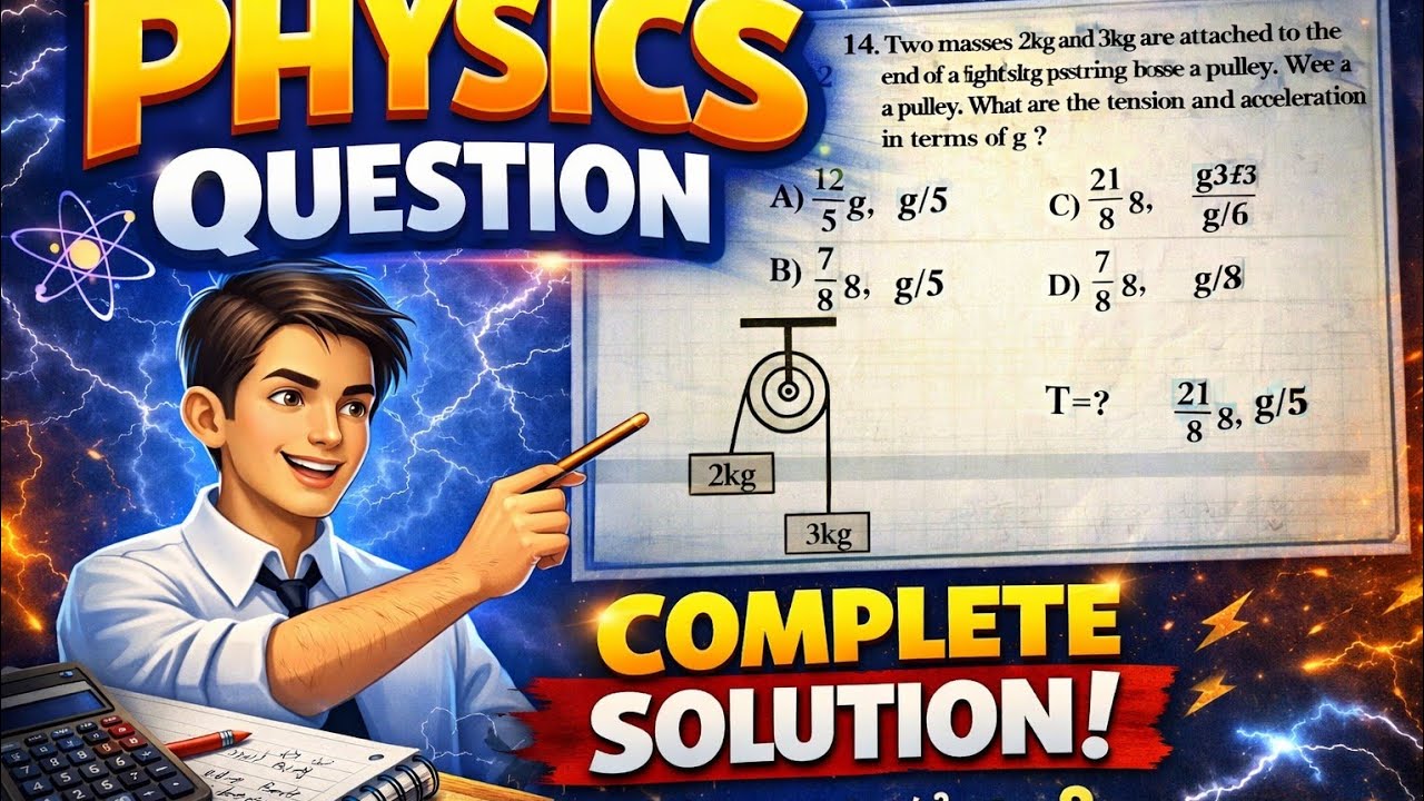 Physics UEE Solution step by step 
