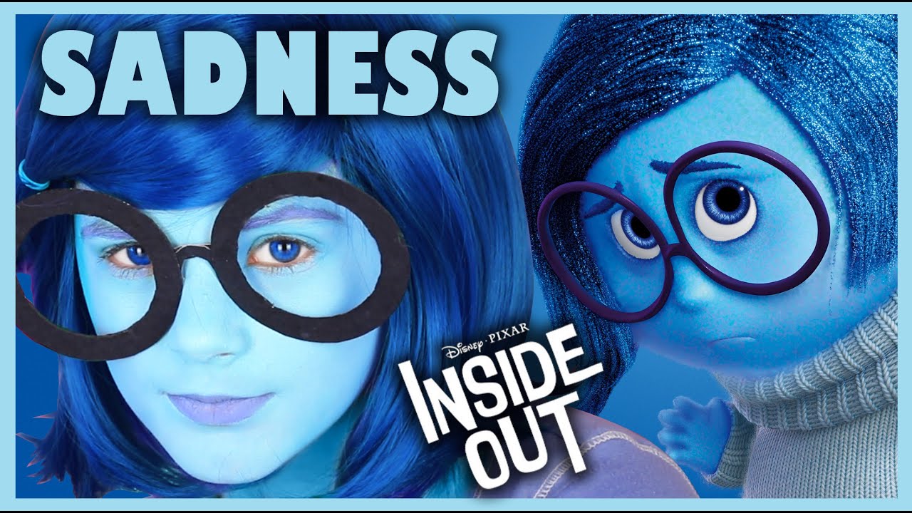 INSIDE OUT SADNESS MAKEUP TUTORIAL!  | DISNEY PIXAR COSPLAY! |  KITTIESMAMA