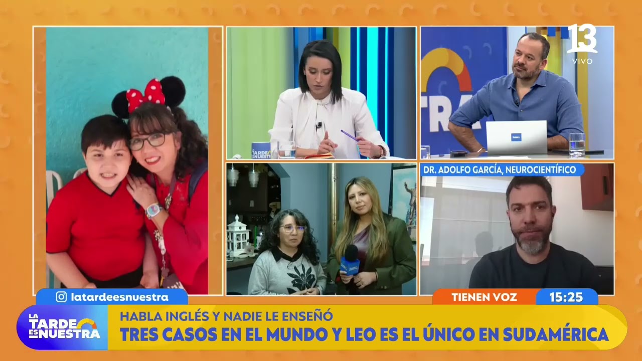 Impresionante caso: niño chileno solo habla en inglés y nadie le enseñó