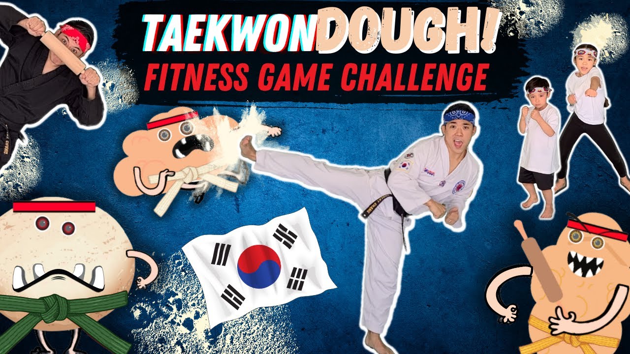 🥋 Taekwondo VIDEOGAME Workout! | Epic Kids Exercise + Brain Break