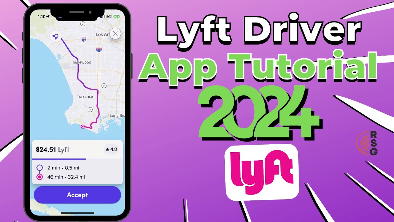 How To Use Lyft Driver App - 2024 Training & Tutorial