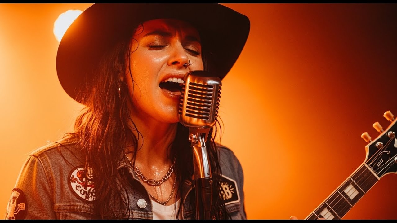 Stevie Ray Vaughan, ZZ Top, Janis Joplin, Amy Winehouse Dirty Power Guitar Riffs & Power Vocal Lady