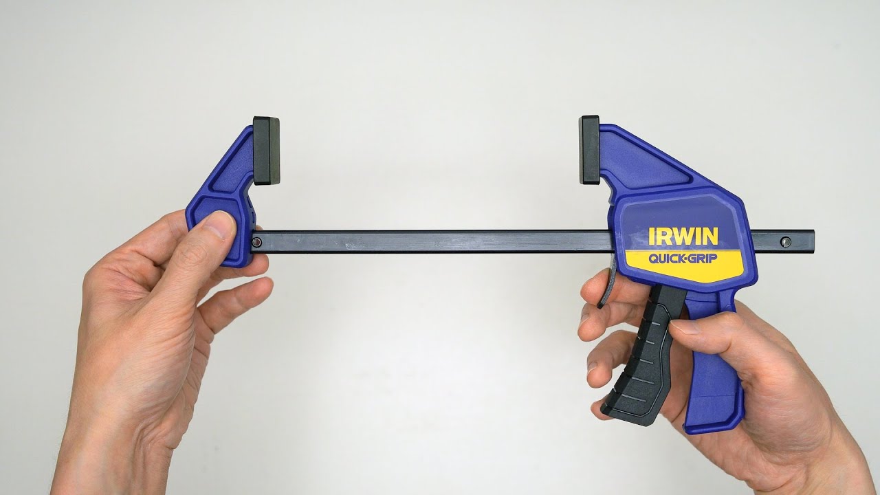IRWIN QUICK-GRIP Clamps 4 Pack Unboxing