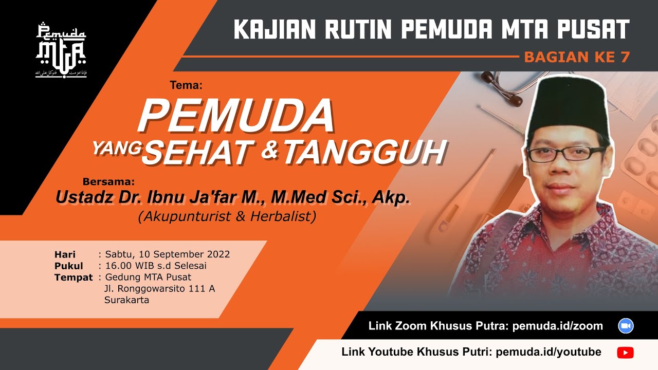Kajian Rutin Pemuda MTA Pusat | September