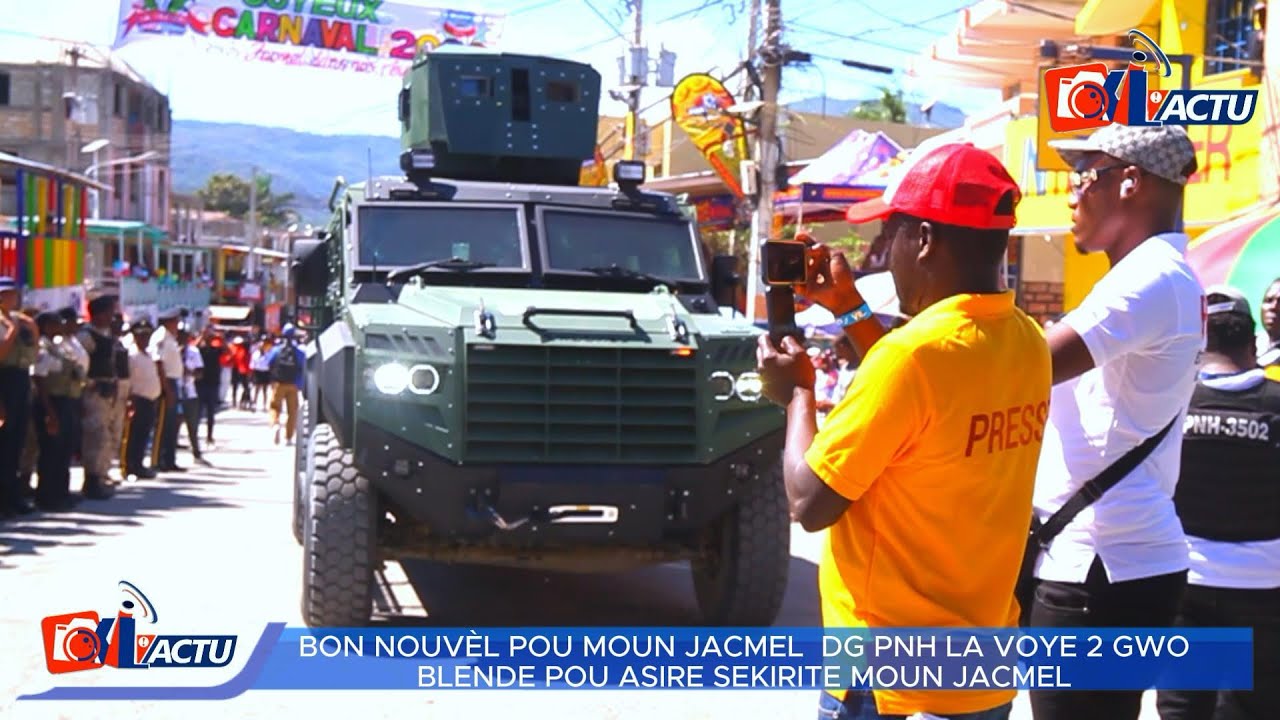 Blende yo rive nan vil jacmel Se fini pou tout timesye viv ansanm yo 