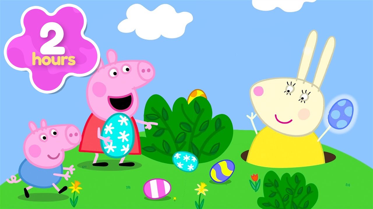 Hunt for SECRET Mystery Egg! 🥚 Easter Special 🐰 Peppa Pig Full Episodes | 2 Hours of Kids Cartoons