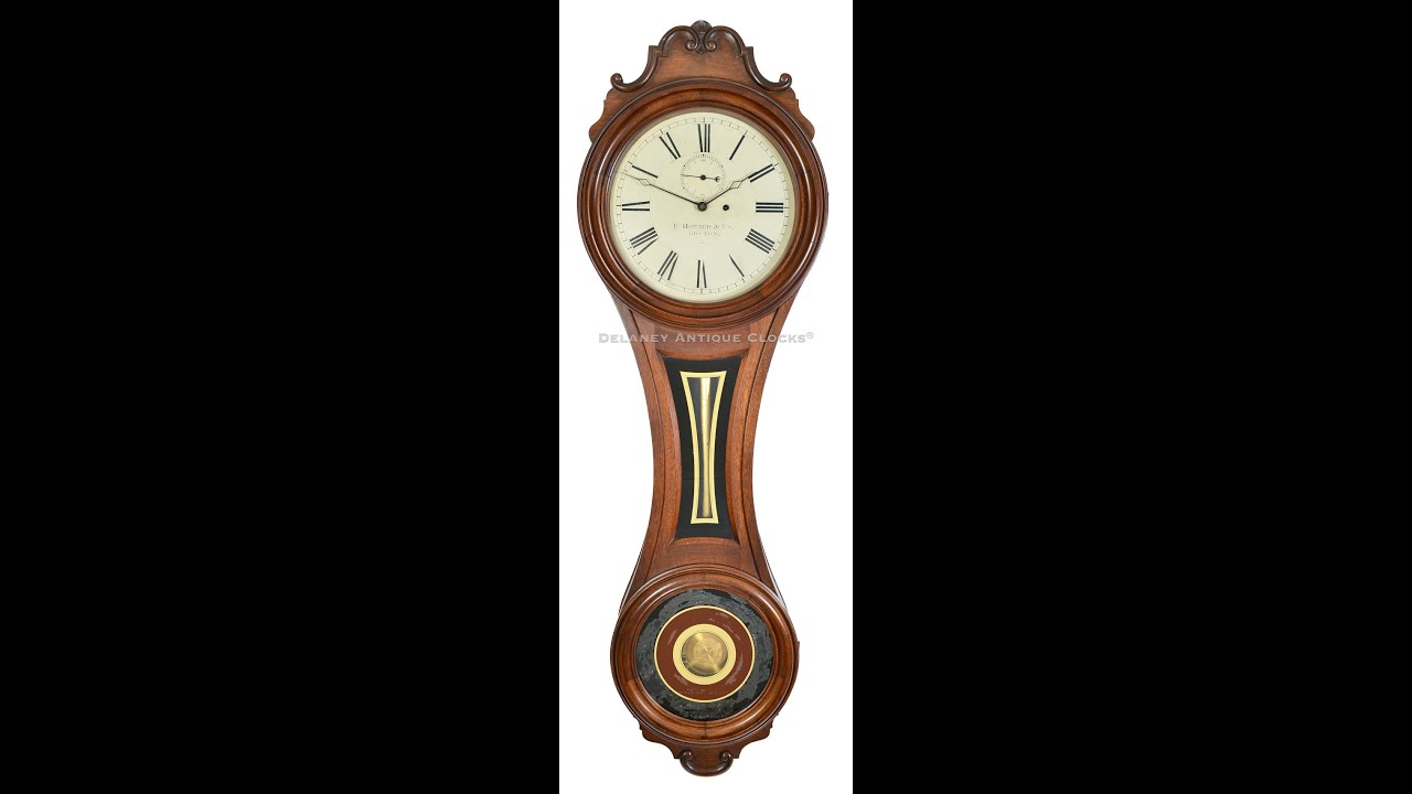 E. Howard, Boston, MA Figure Eight Regulator, Model No. 6,  Circa 1870