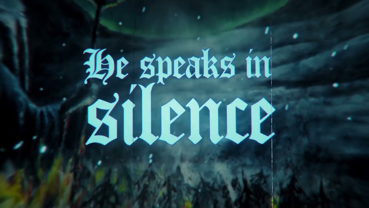 KVAEN - In Silence (Official Lyric Video 2022) | Black Lion Records